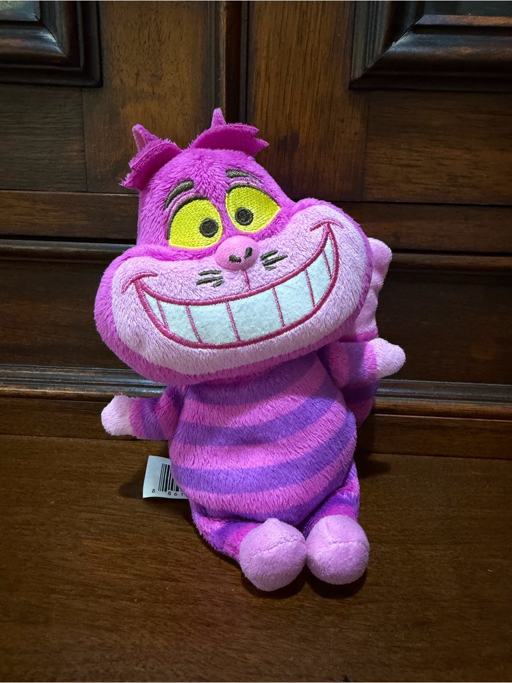 Disney Junior Alice's Wonderland Bakery 8-inch Small Plush Cheshire Cat, Stuffed